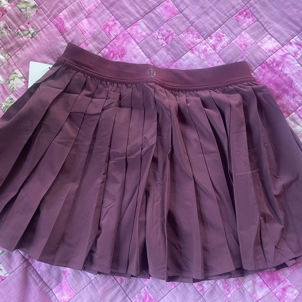 Lululemon High-Rise Pleated Tennis Skirt